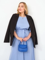 Платье на резинке с поясом