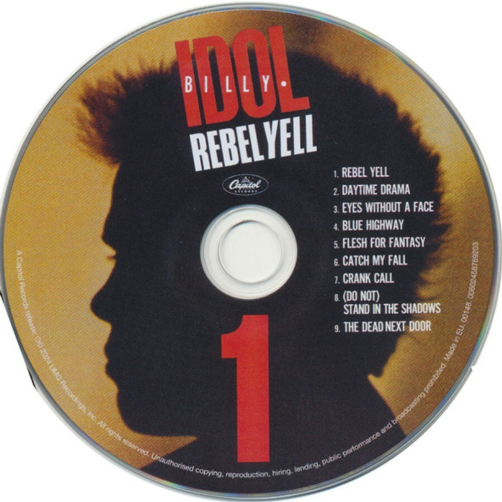 Billy Idol / Rebel Yell (40th Anniversary Deluxe Expanded Edition)(2CD)