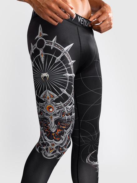 Тайтсы Venum Gladiator 5.0 Black/Silver