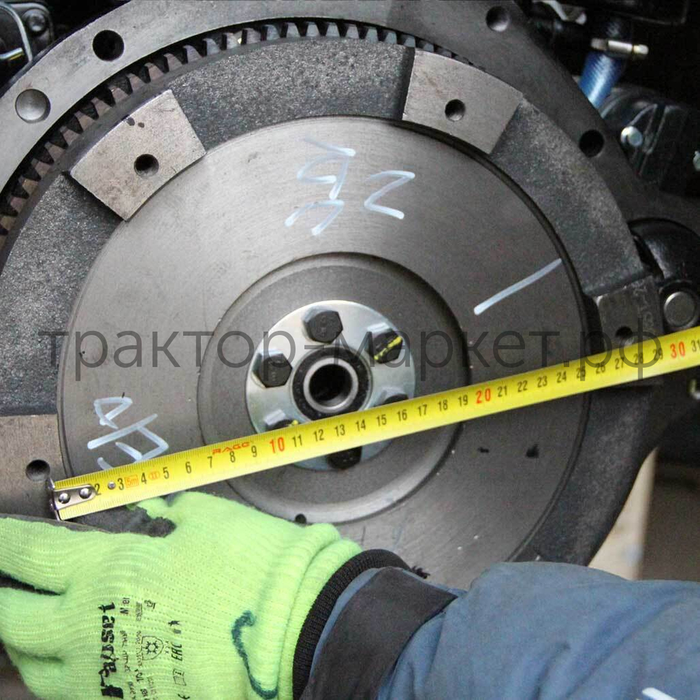 Двигатель дизельный КМ385BТ — 47E10 DongFeng 244 под 2х дисковую корзину сцепления)