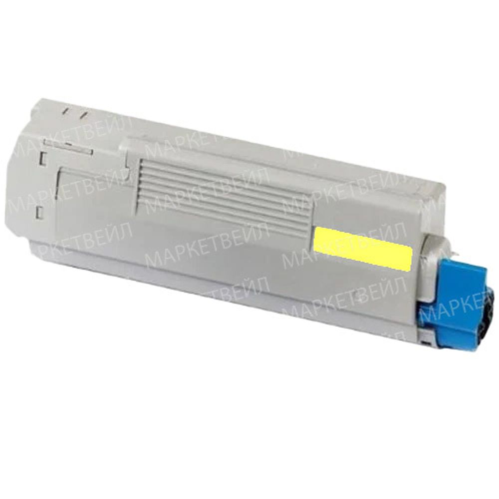 Картридж для OKI C710/C711Y 44318621/44318605/43866105 11,5K Yellow White Box (Совместимый)