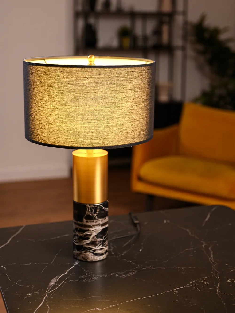 Настольный светильник интерьерный, лампа ретро