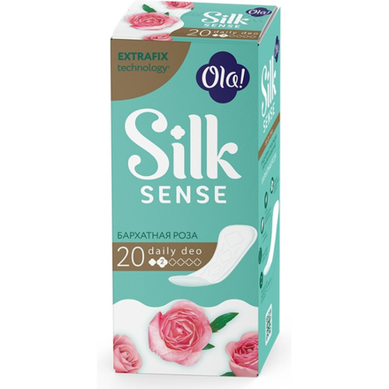 Прокладки Ola Silk Sense Роза 20 шт