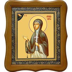 Мария Цейтлин преподобномученица, монахиня. Икона на холсте.