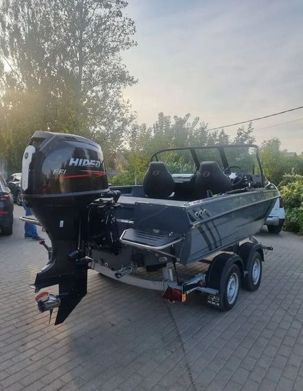 Катер-лодка алюминиевая ФЛ-52 Б/У