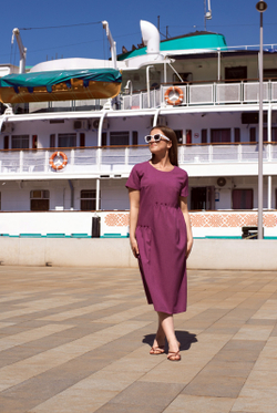 Платье женское 1843ЮП, Лаванда #259Л051843ЮП