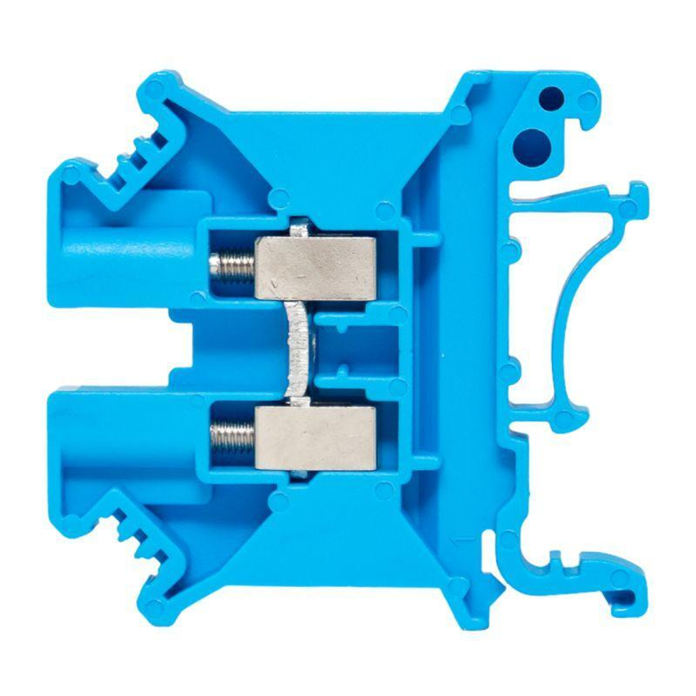 Колодка клеммная винтовая 4 UT син. EKF scr-ut-4-b