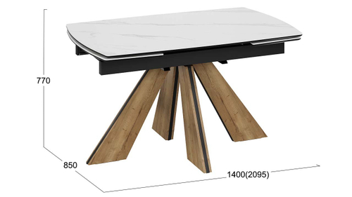 Стол обеденный "Палмер" Тип 1