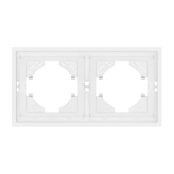 Рамка пластиковая FRM-TENDO-PL-2-WH (Arlight, -) 053839