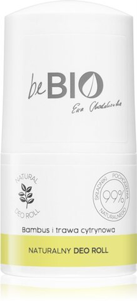 beBIO Bamboo & Lemongrass - шариковый дезодорант /   50  ml  / GTIN 5906874025888