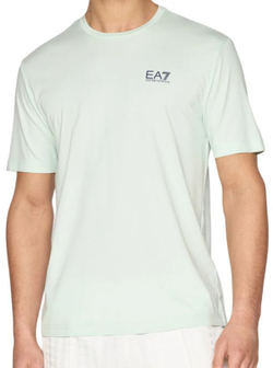 Мужская теннисная футболка EA7 Man Jersey - Мятный