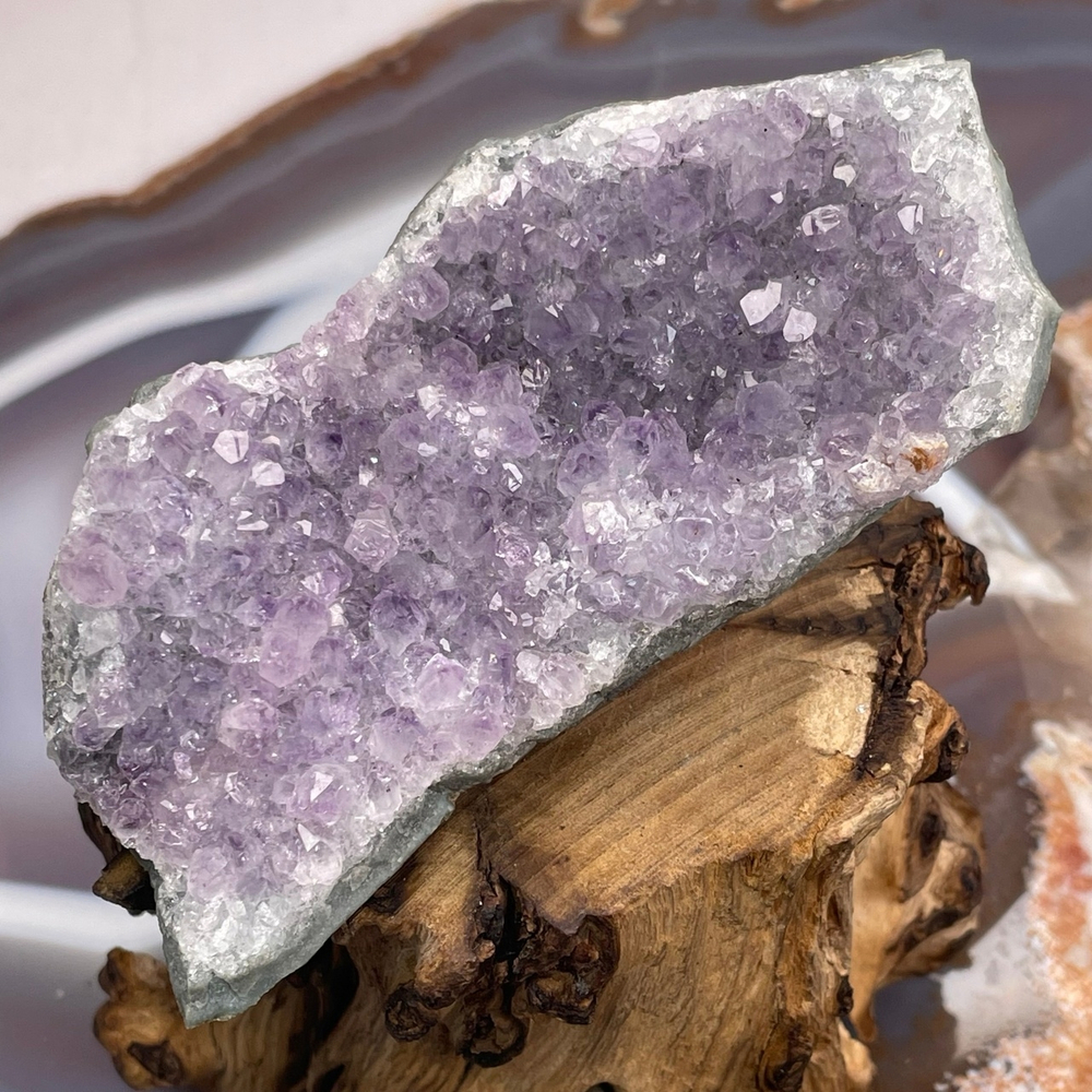 41669 Аметист друза кристалл 93мм