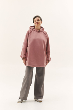 Худи с начесом на кулисе