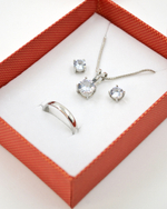 Прямоугольный футляр ассорти №3 под кольцо