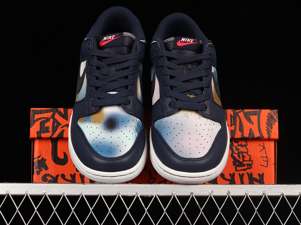 Nike Dunk Low Graffiti Navy