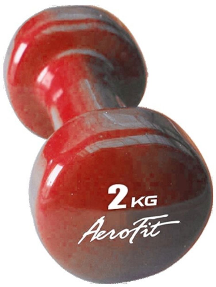 AeroFit AFVD2 гантели в виниловой оболочке 2 кг