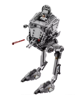 Конструктор Star Wars Звезда Шагоход AT-ST на Хоте 586 дет