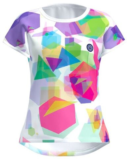 Футболка для девочки Bidi Badu Junior Kaleido Capsleeve - Multikolor