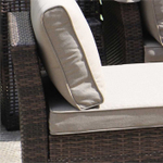 Комплект мебели из иск. ротанга Brown