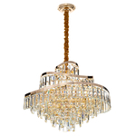 Citilux NAIAD CL315162 Люстра хрустальная подвесная Золото