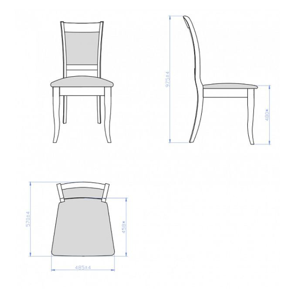 Схема стула Веста