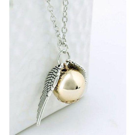 Подвеска с кулоном Снитч (золотистый)