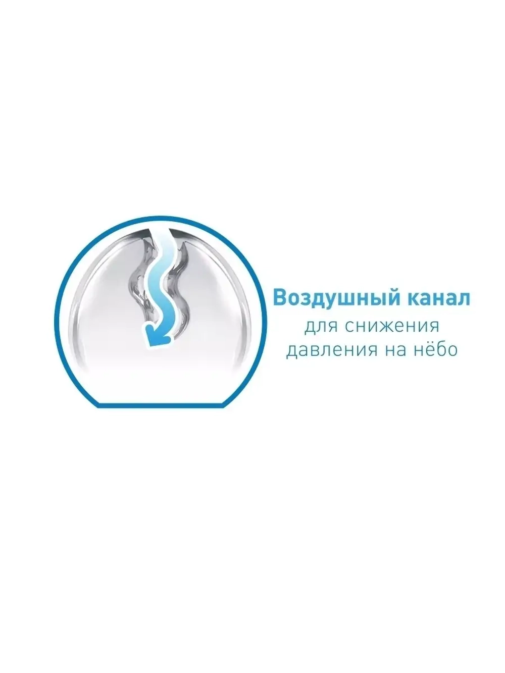 Ортодонтическая соска-пустышка для новорожденных с колпачком 2 шт