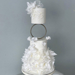 Подставка межъярусная с Кольцом (металл) d низ-16 см,верх-14 см