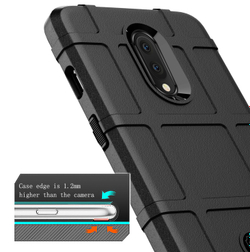 Чехол для OnePlus 7 цвет Black (черный), серия Armor от Caseport