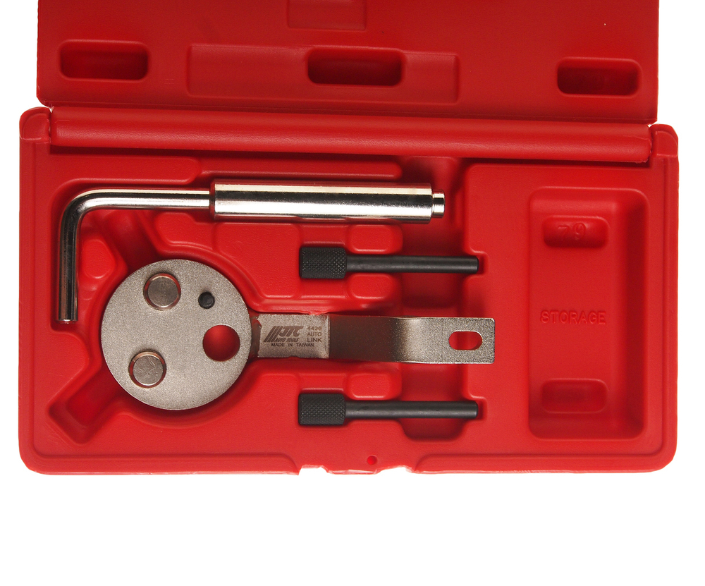 Набор приспособлений для фиксации коленвала и распредвала (FORD CITROEN PEUGEOT FIAT 2.2 TDCI) JTC