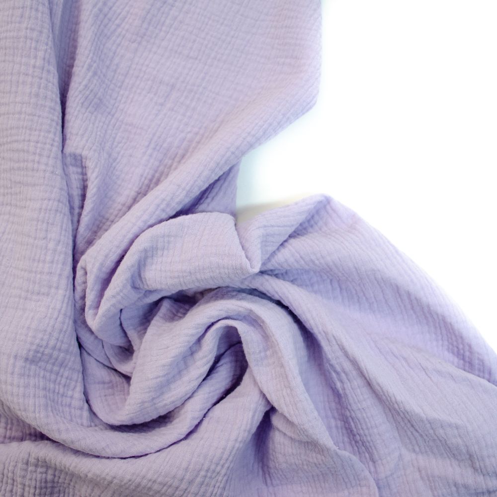 Муслин двухслойный «Лавандово-фиолетовый»