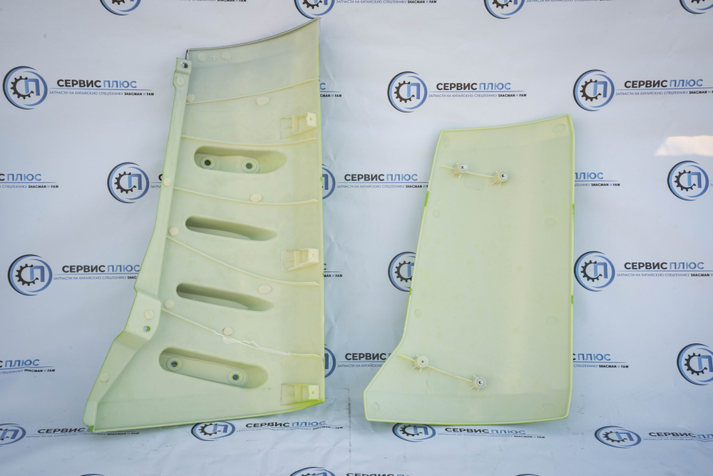 Обтекательугловой кабины внутрен/наружний прав. SHACMAN X3000 (зелёный)