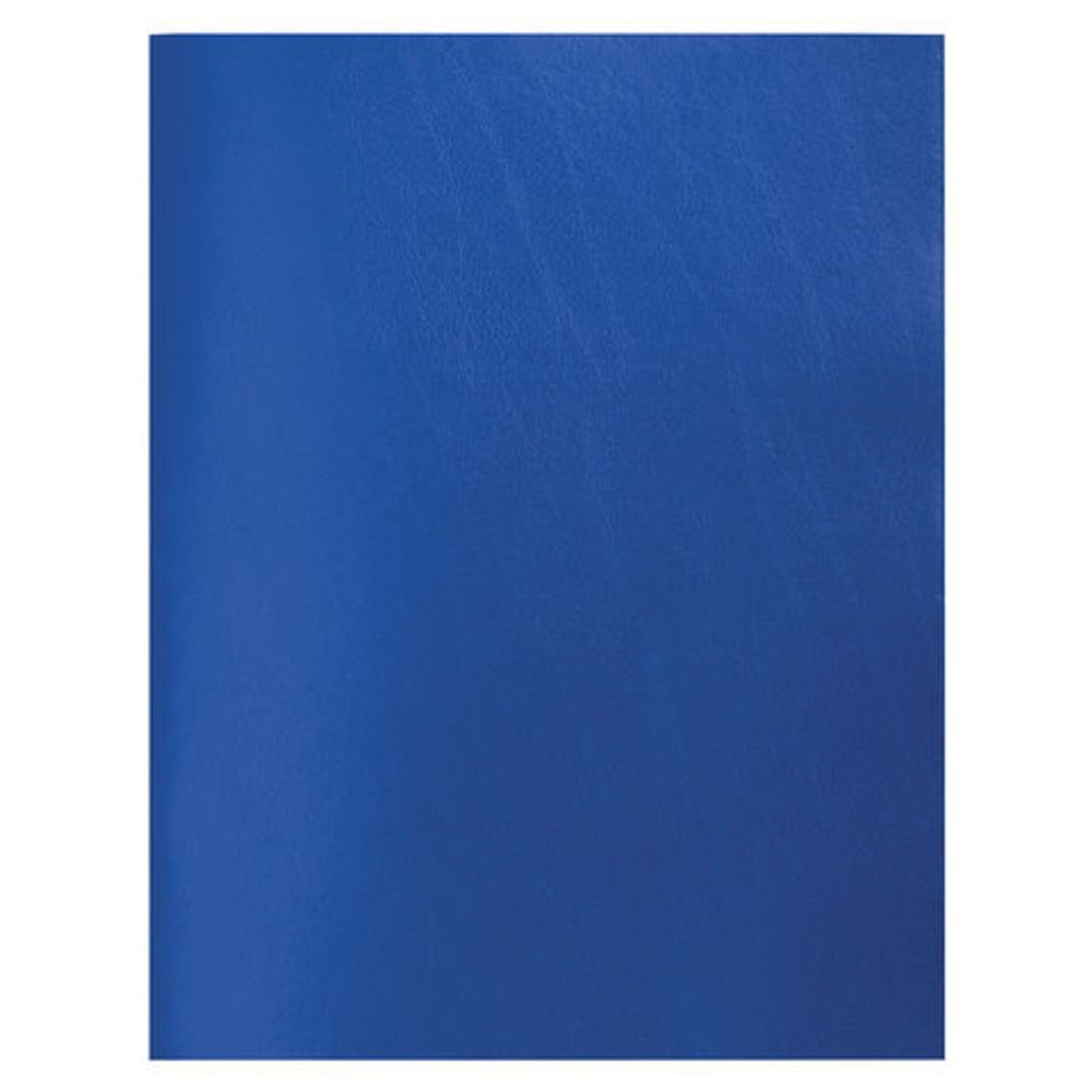 Тетрадь бумвинил, А4, 96 л., скоба, офсет №2 ЭКОНОМ, клетка, STAFF, СИНИЙ, 403408