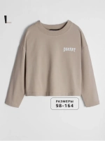 Лонгслив для девочки летний