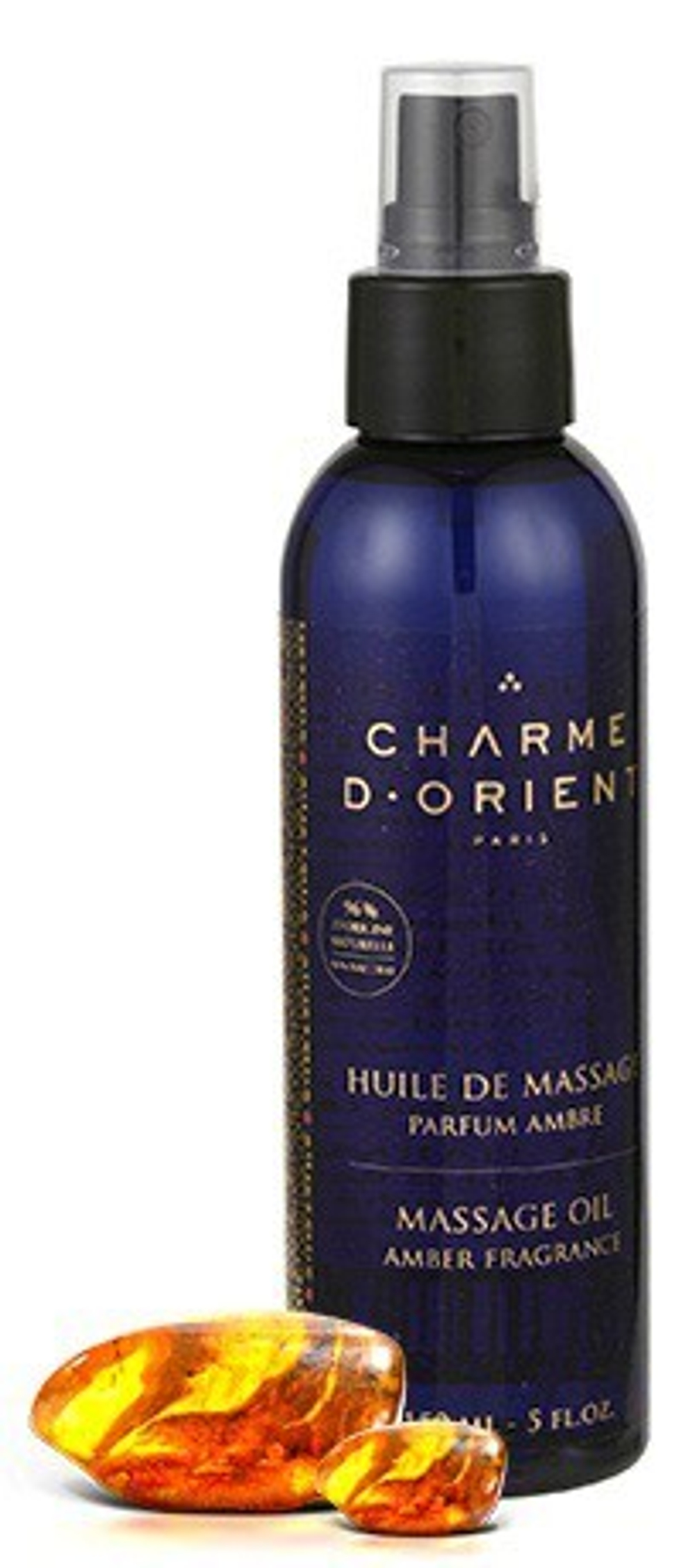 CHARME D'ORIENT Масло для лица, тела, волос с янтарным ароматом Massage Oil Amber Fragrance (Шарм ди Ориент) 150 мл