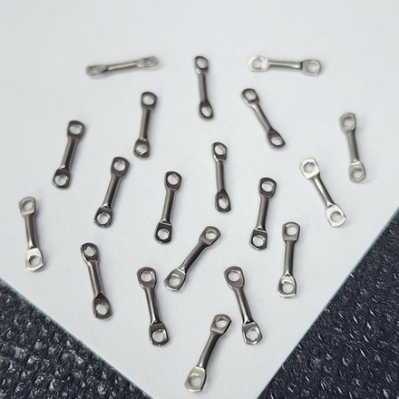 Коннектор, сталь, литые петли!, р-р 8×2мм, штучно