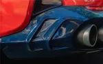 Карбоновый диффузор заднего бампера с подсветкой для Ferrari 812 Superfast GTS 2017-2024 Феррари
