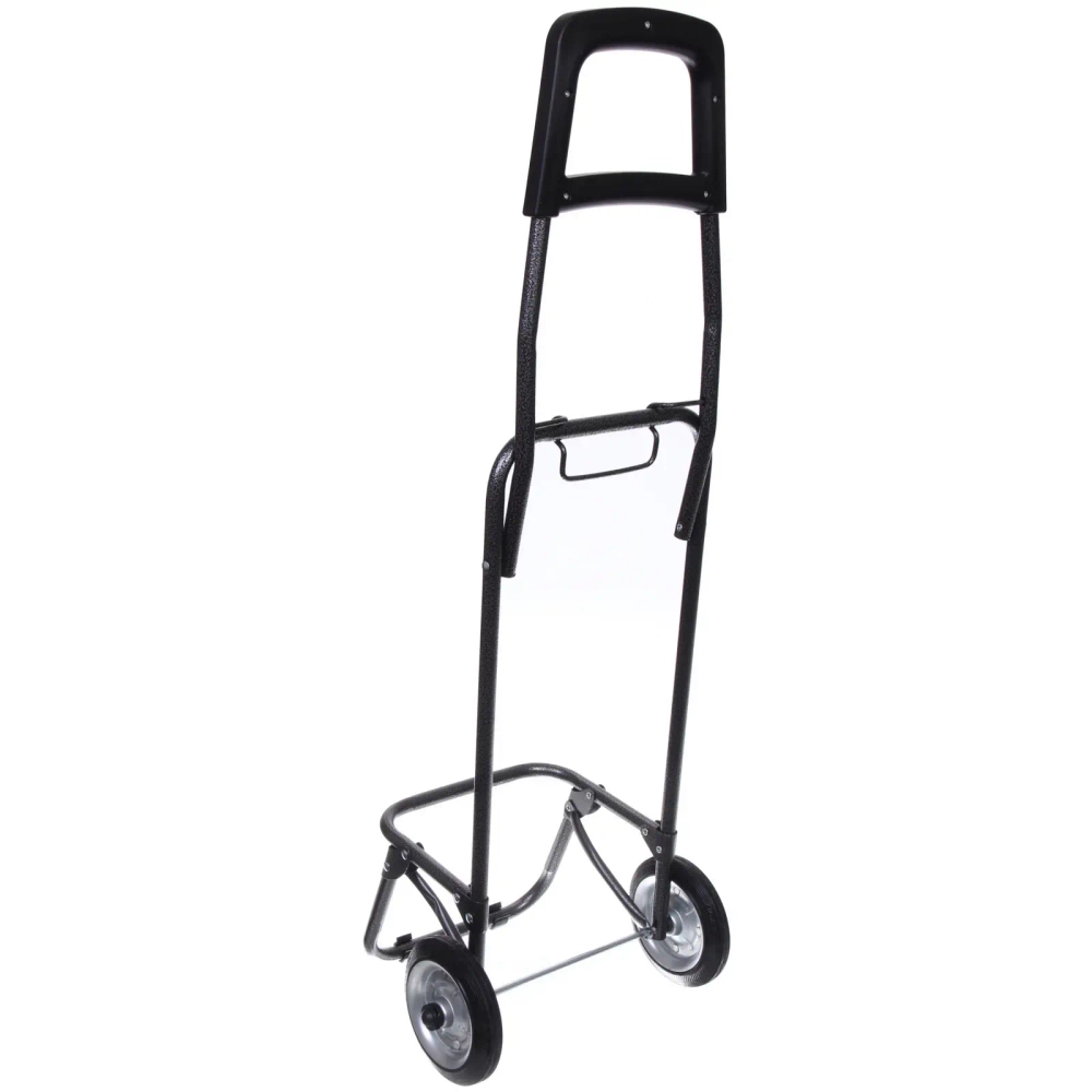 Тележка хозяйственная с сумкой (93*33*26см, колеса 14 см, грузоподъемность до 25 кг) черная SYD-007