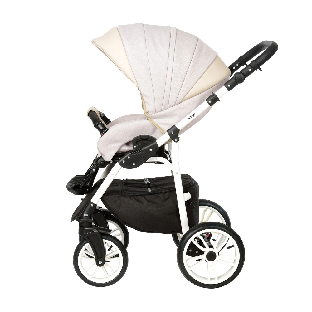 Коляска 3в1 INDIGO F in 01 (бежевый)
