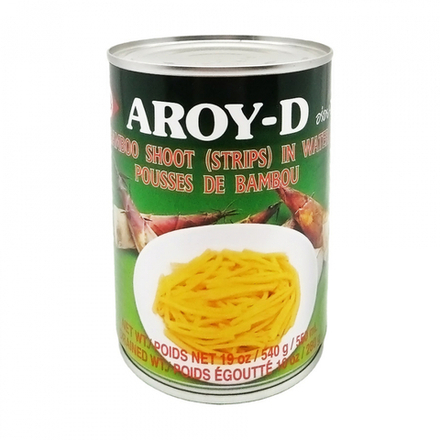 AROY-D Bamboo shoots Ростки бамбука (полоски) 540г