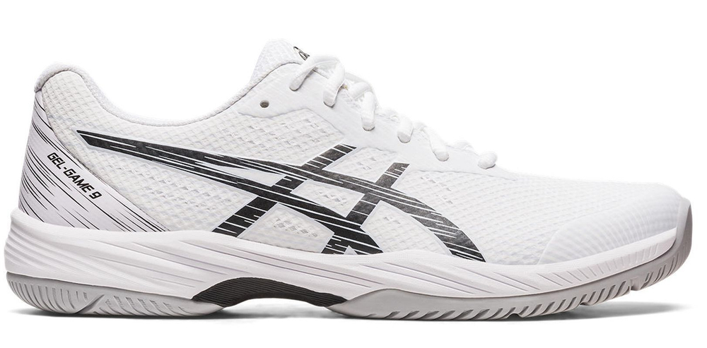 Мужские кроссовки теннисные Asics Gel-Game 9 - white/black
