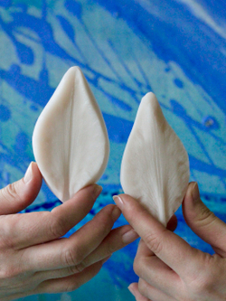 Молд силиконовый вайнер для лепки Лилии / Форма для лепки лепестков