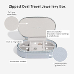 Органайзер для украшений дорожный Stackers Oval Travel Case (Lavender)