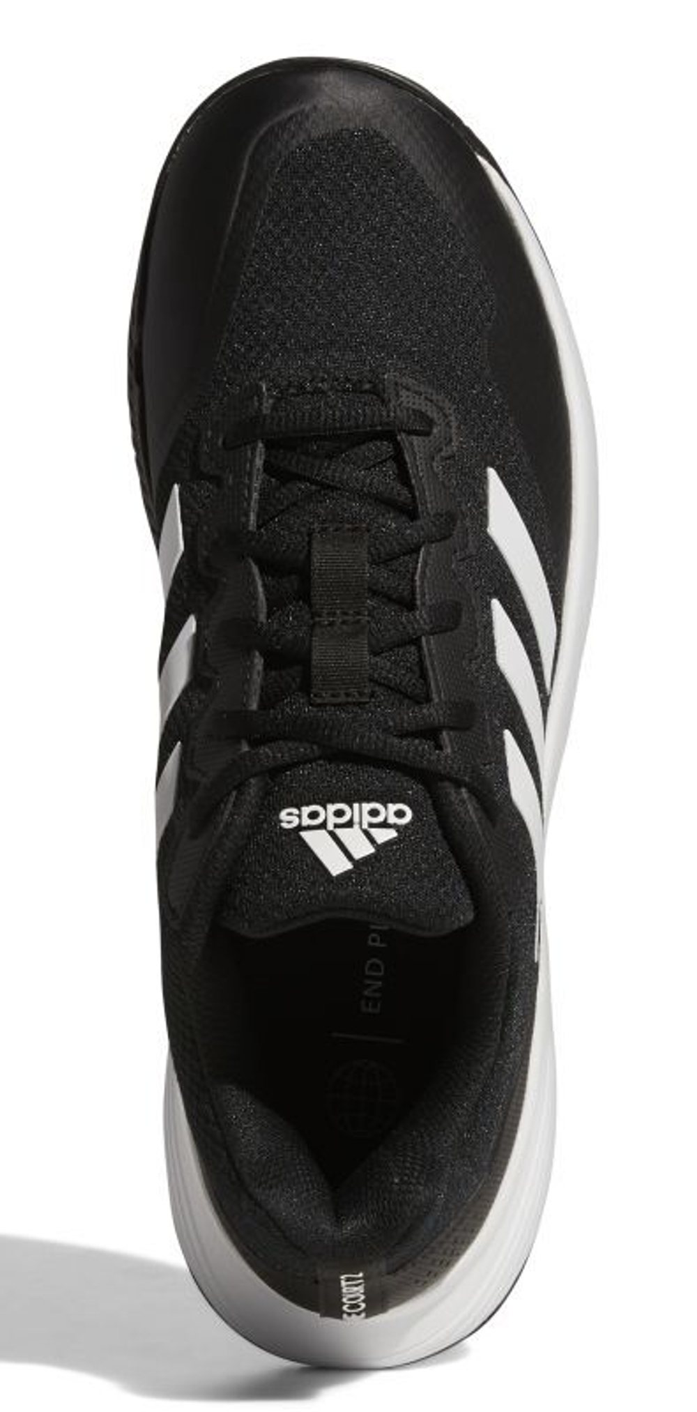 Мужские кроссовки теннисные Adidas GameCourt 2 M - core black/cloud white/core black