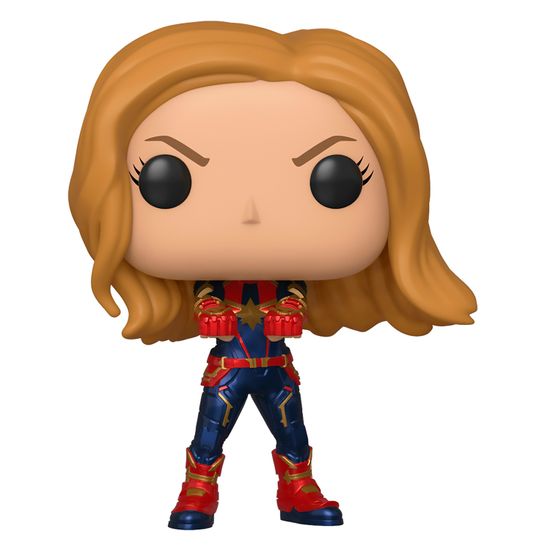 Фигурка Funko POP! Bobble Marvel Avengers Endgame Captain Marvel (459) 36675 / Фигурка Фанко ПОП! по мотивам вселенной "Марвел" Капитан Марвел