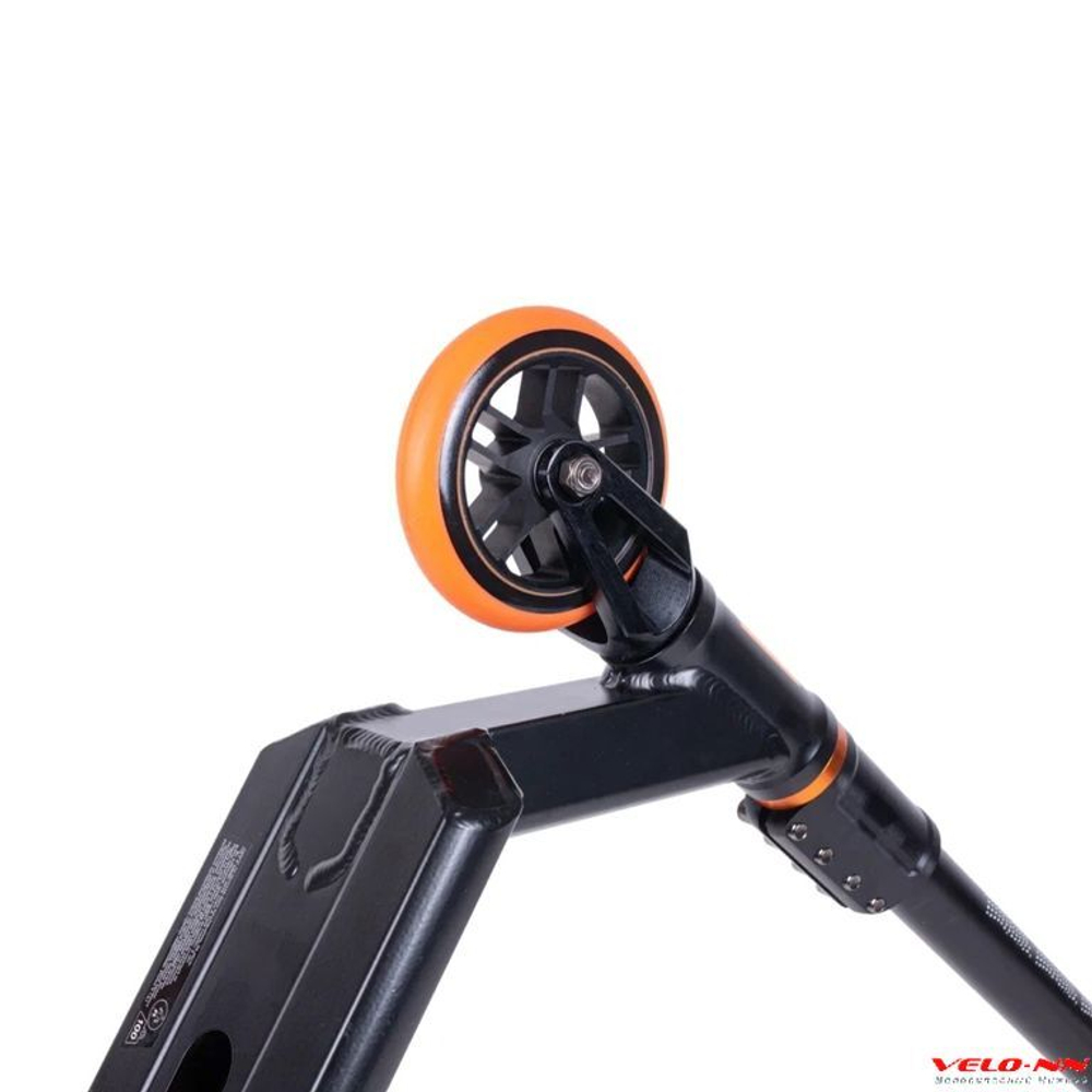 Трюковой самокат Tech Team DukeR 3.0 черный/оранжевый