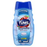 Tums, антацид, ягодное смузи, 140 жевательных таблеток (750 мг в 1 таблетке)