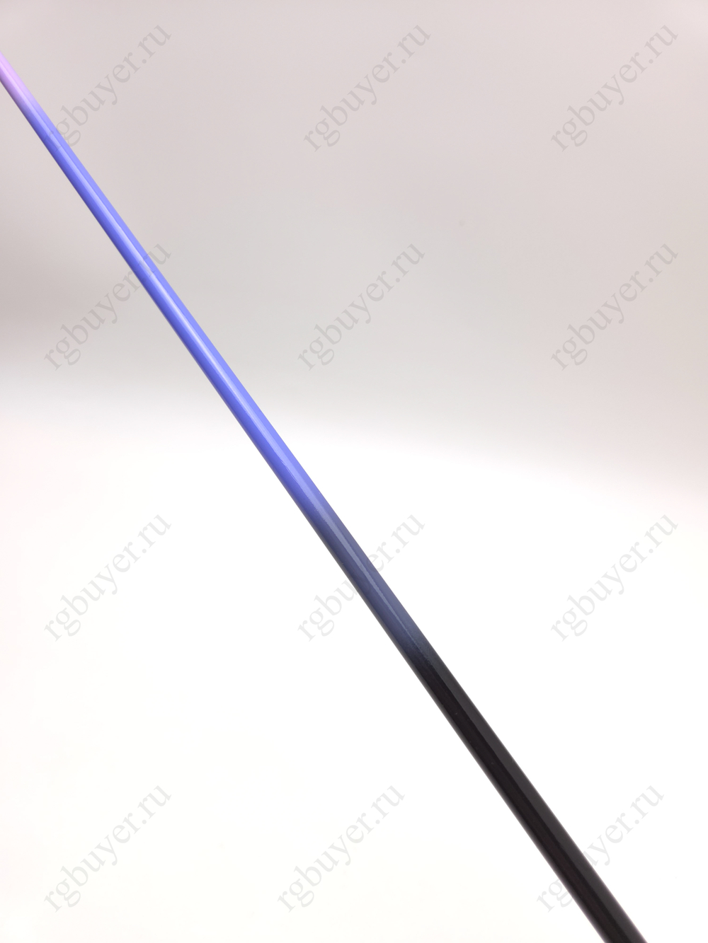 Палочка Sasaki 60 см с трехцветная Черный/Синий/Фиолетовый с белой ручкой BxWST