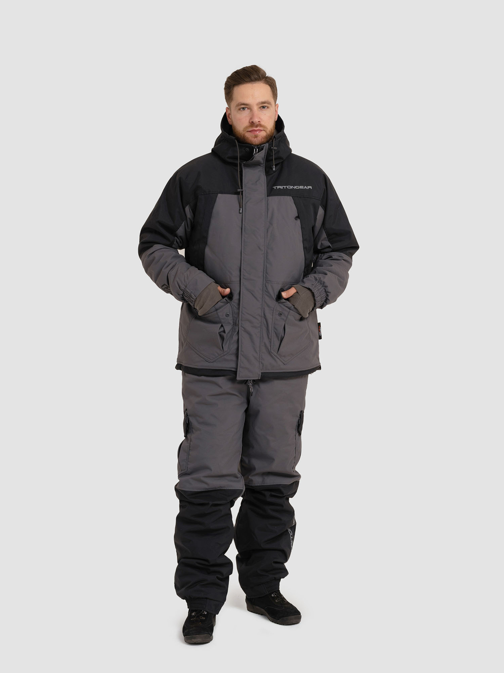Костюм STRONG -40 ПК (Таслан, Серый) TRITON