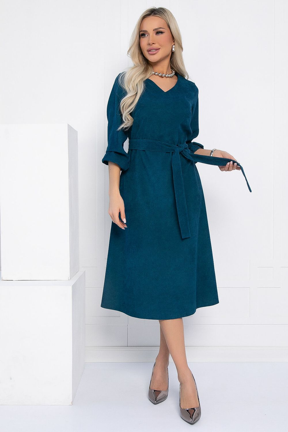 Платье Аглая (морская волна) П12733-4М LT Collection